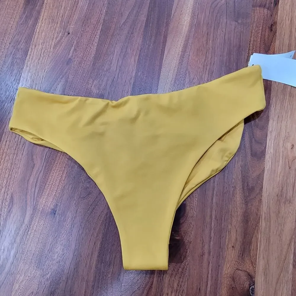 Londre Yellow Bikini Bottom - NWT - Picture 3 of 11